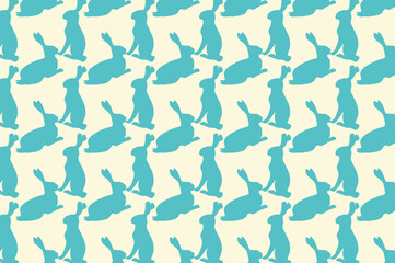 Digital paper rabbit. suitable for decoration and backdrop.