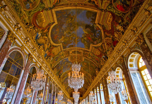 Palace Of Versailles, Hall Of Mirrors