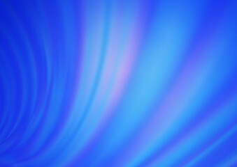 Obraz premium Light BLUE vector blurred bright background.