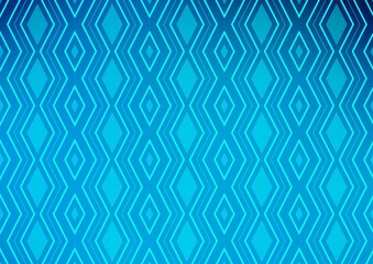 Fototapeta premium Light BLUE vector pattern with lines, rectangles.