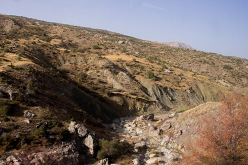 View on the Taurus mountains, Turkey