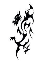 chinese dragon twentyfive of the big collection ethnic tattoo symbol sticker