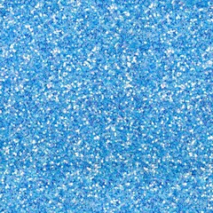 Obraz premium Elegant blue glitter, sparkle confetti texture. Christmas abstract background, seamless pattern.