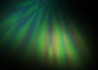 Dark Green vector modern elegant background.