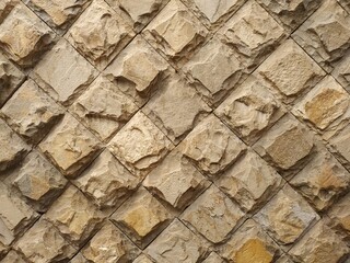 Square stone wall texture. Stone wall as a background or texture. Part of a stone wall, for background or texture