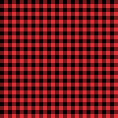 Red and black tartan plaid scottish Seamless Pattern. Texture from tartan, plaid, tablecloths, shirts, clothes, dresses, bedding, blankets, textile. Christmas wallpaper, wrapping paper, background.