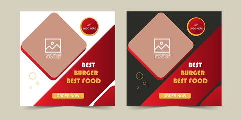 Food menu banner template, Social media food template, food banner, Instagram Post , Food template with orange, advertainment, Ad banner, menu design, Web banner, Advertising Banner.