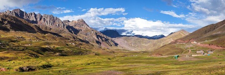 Rainbow mountains or Vinicunca Montana de Siete Colores