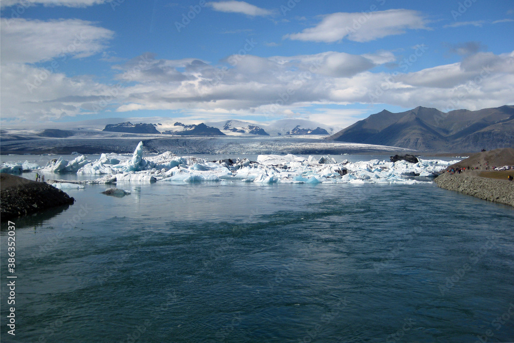 Wall mural paysage arctique