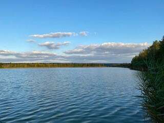 lake and sky