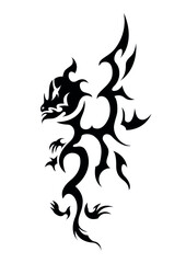 chinese dragon twentynine of the big collection ethnic tattoo symbol sticker