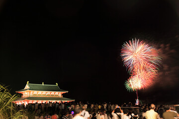平城宮跡花火