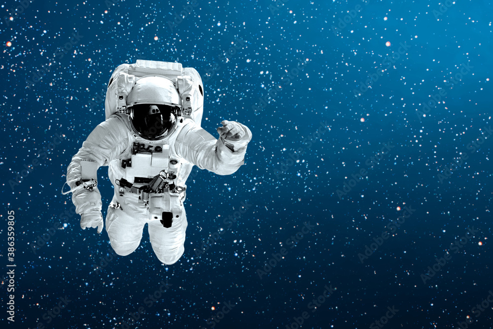Wall mural view of the earth from the moon. elements of this image furnished by nasa
