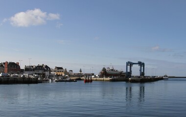Obraz premium port du guilvinec en bretagne