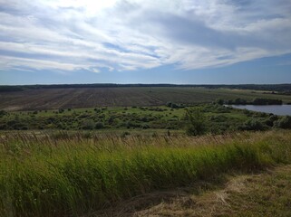 landscape with a river