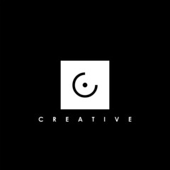 OC Letter Initial Logo Design Template Vector Illustration	
