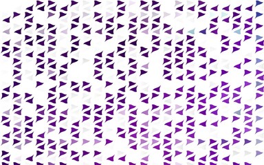 Light Purple vector background with triangles.