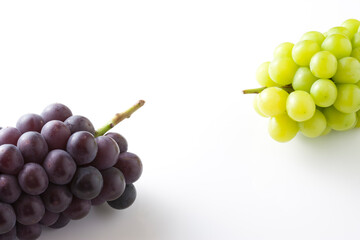 巨峰とマスカット