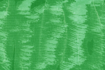 A green vintage rough sheet of carton. Recycled environmentally friendly cardboard paper texture. Simple and bright minimalist papercraft background.