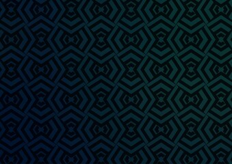 Dark Blue, Green vector background with straight lines.