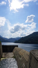 lake in the mountains