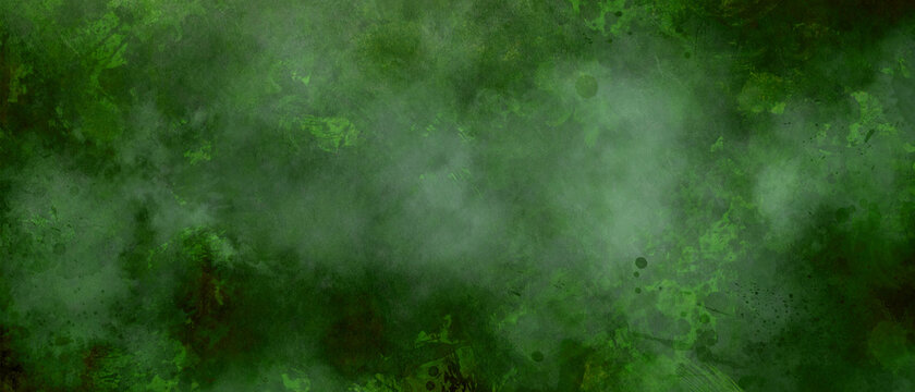 Abstract green background with old distressed vintage texture and grey mist, Christmas or St Patrick's day paper Stock Illustration | Adobe Stock Abstract green background with old distressed vintage texture and grey mist, Christmas or St Patrick's day paper Stock Illustration | Adobe Stock