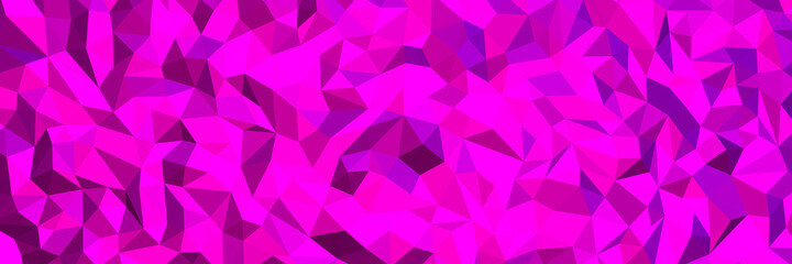 Obraz premium Fuchsia abstract background. Geometric vector illustration. Colorful 3D wallpaper.