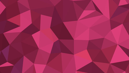 Maroon abstract background. Geometric vector illustration. Colorful 3D wallpaper.