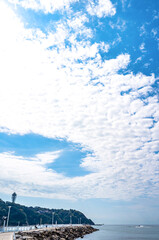 【神奈川県 江ノ島】湘南の海風景