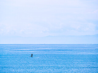 Obraz premium 【神奈川県 江ノ島】湘南の海風景