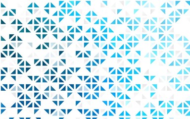 Light BLUE vector seamless cover in polygonal style.