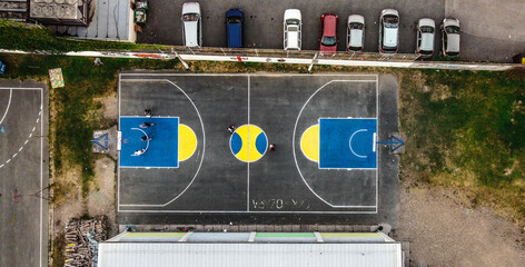 
basketball court