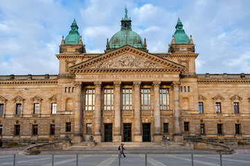 Obraz premium Leipzig, Germany, Saxony, Europe, Bundesgerichtshof or the Federal Court