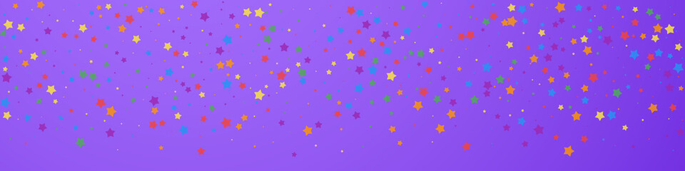 Fototapeta na wymiar Festive immaculate confetti. Celebration stars. Jo