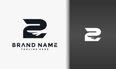 number two wing logo