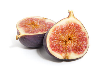 Fig isolated on white background.