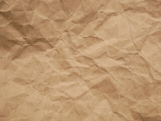 crumpled paper texture, brown cardboard
