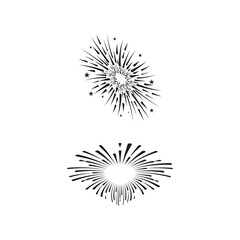 Fireworks Logo Template vector symbol