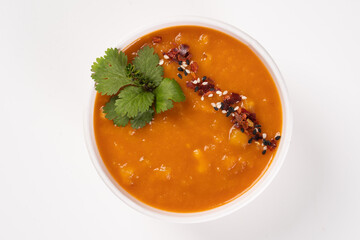 Soup with vegetables and meat