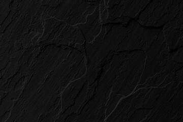 Dark grey black slate background or texture. Black granite slabs background