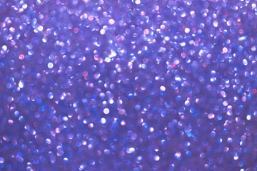 Abstract lights purple, violet and white light bokeh background for Xmas, Valentine, New Year, Easter or special event and moment.