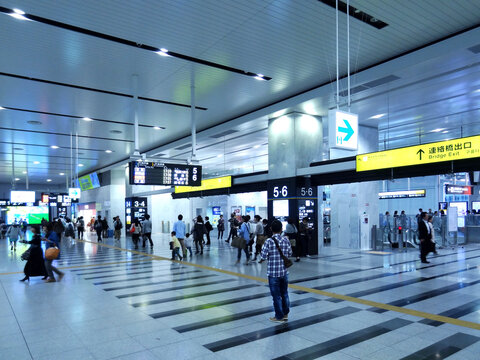 JR大阪駅の改札口
