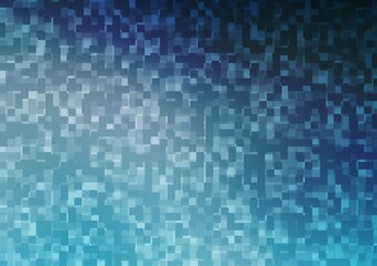 Light BLUE vector background with rectangles.