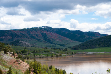 Lake in the mountains