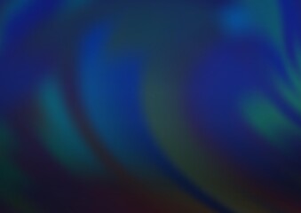 Dark BLUE vector abstract blurred background.