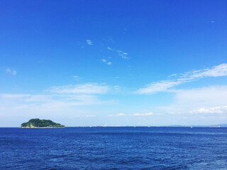 Naklejka premium 空と海