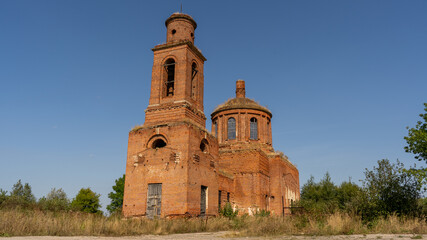 Old Church near the village of Sebino Tula region