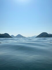 lake in the mountains