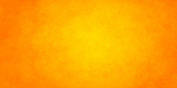orange bright sunny festive simple universal grunge background for the design of invitations, banners, cards, brochures. background with light texture