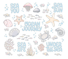 Gentle Sea cards